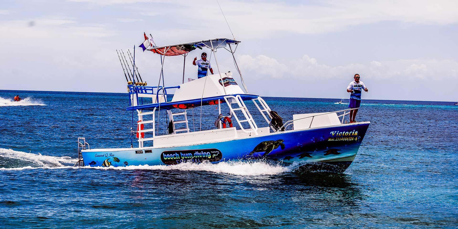 PRIVATE BOAT CHARTER | Beach Bum Cozumel